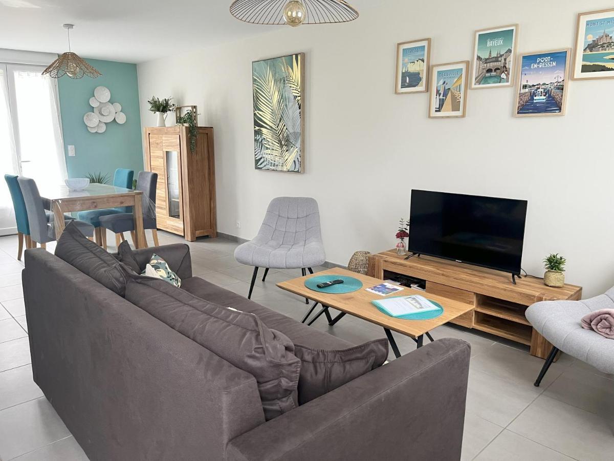 Maison 4/6 Personnes A Bayeux Eksteriør bilde